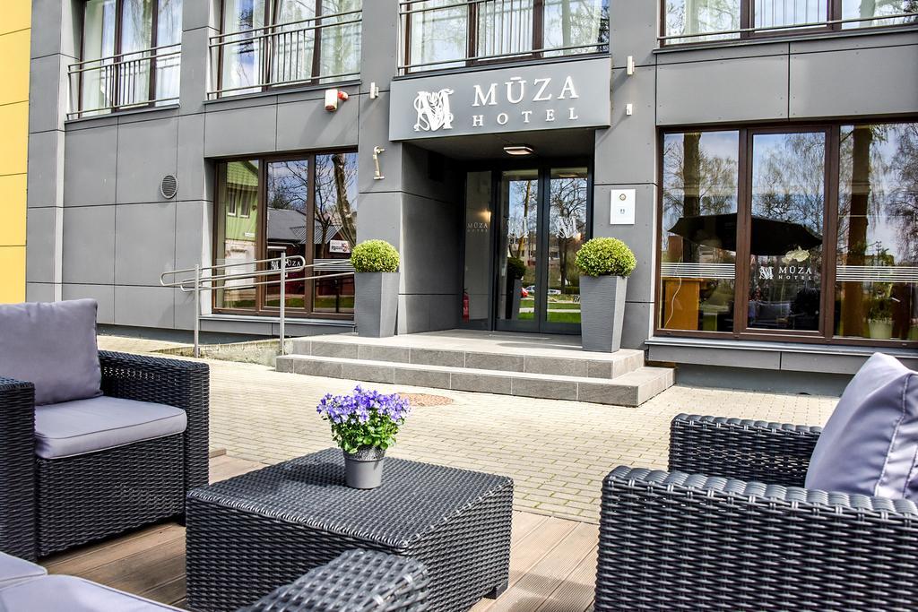 Muza Hotel Palanga Exterior foto